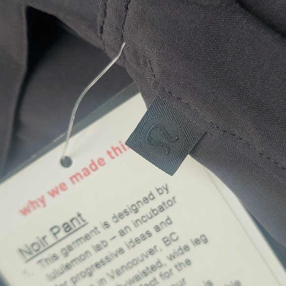 Lululemon Noir Pant - Black Size 6 - Picture 8 of 15